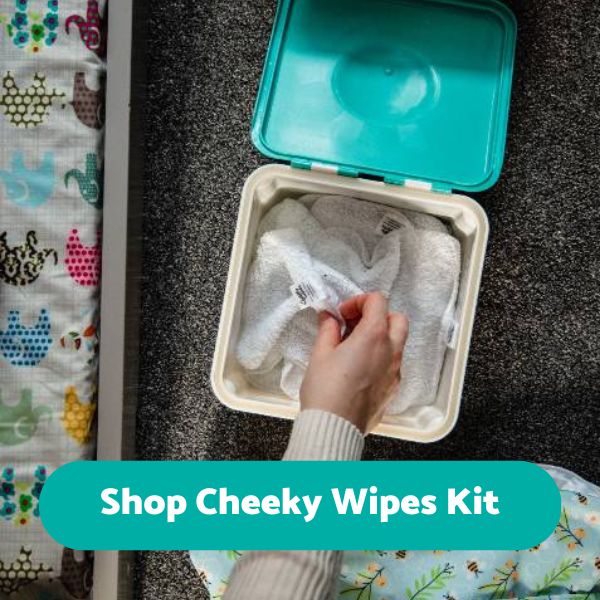Eco Friendly Wipes - the Cheeky Wipes kit makes reusable wipes EASY!