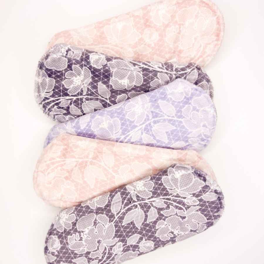 Cheeky Pants Cloth Period Bamboo Cloth Pads - Day Patterns