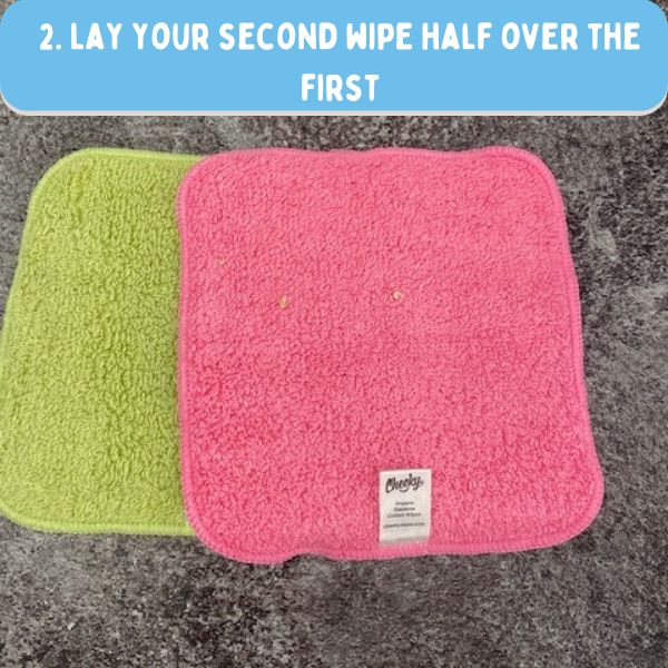 How to Fold Cloth Wipes to Make Them Pop Up | Cheeky Wipes