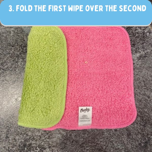 How to Fold Cloth Wipes to Make Them Pop Up | Cheeky Wipes