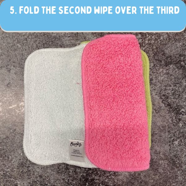 How to Fold Cloth Wipes to Make Them Pop Up | Cheeky Wipes