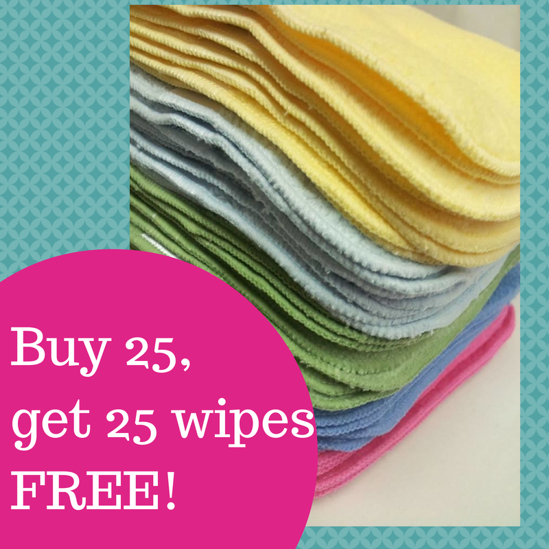 Cotton Flannel Face Wipes