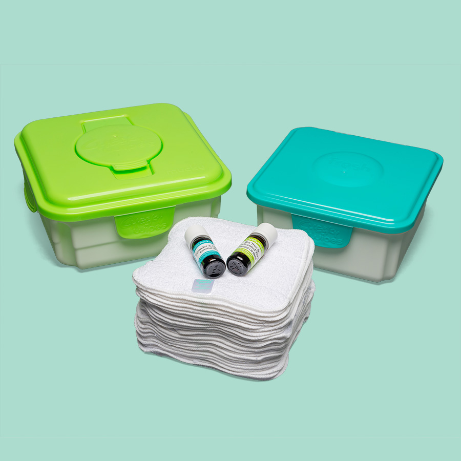 Toilet Paper Alternative Wipes and Kits