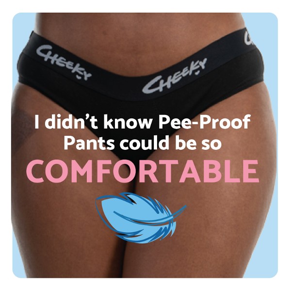 Reusable Incontinence Pants Tena Alternative CheekyWipes