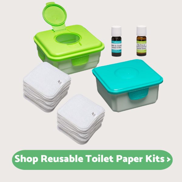 Toilet Paper Alternative Kit from Cheeky Wipes