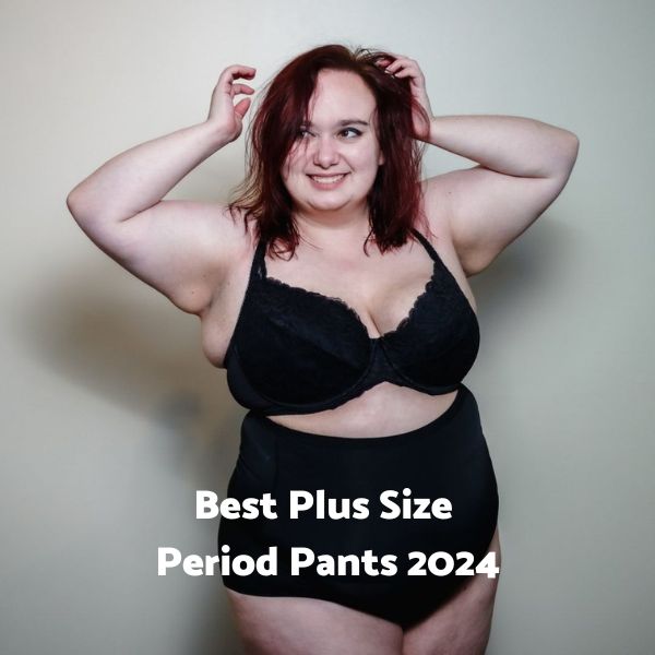 Plus Size Period Underwear for Women Heavy Flow Mid Waisted Cotton