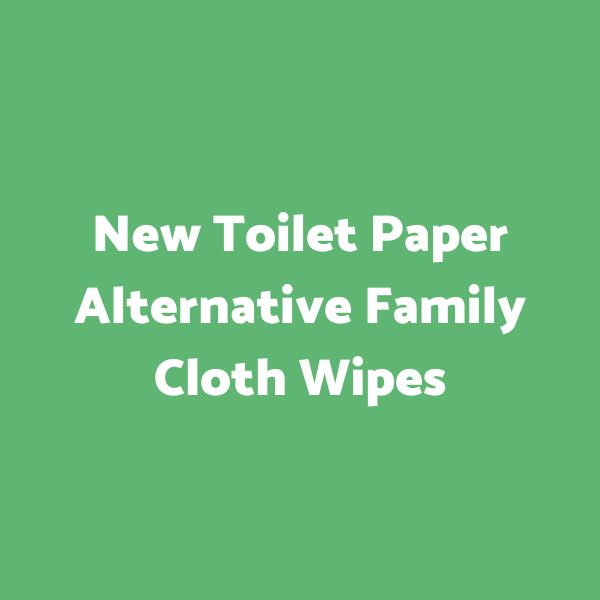 New Toilet Paper Alternative Cheeky Wipes