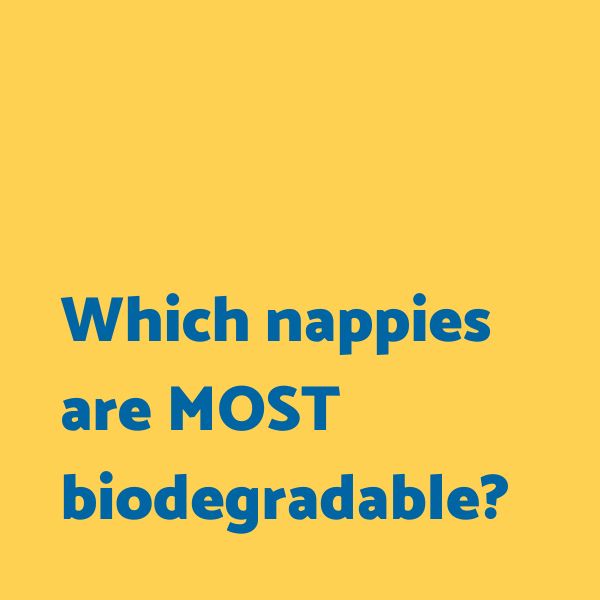 Which nappies are most biodegradable?