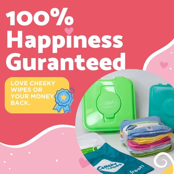Happiness Guaranteed - Love our wipes or your money back