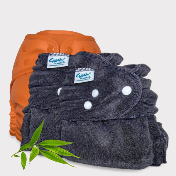 Night Nappy Bundle | Cover, Boosters & Liners | Cheeky Wipes