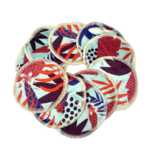 Bamboo Reusable Makeup Remover Pads - Pack of 10