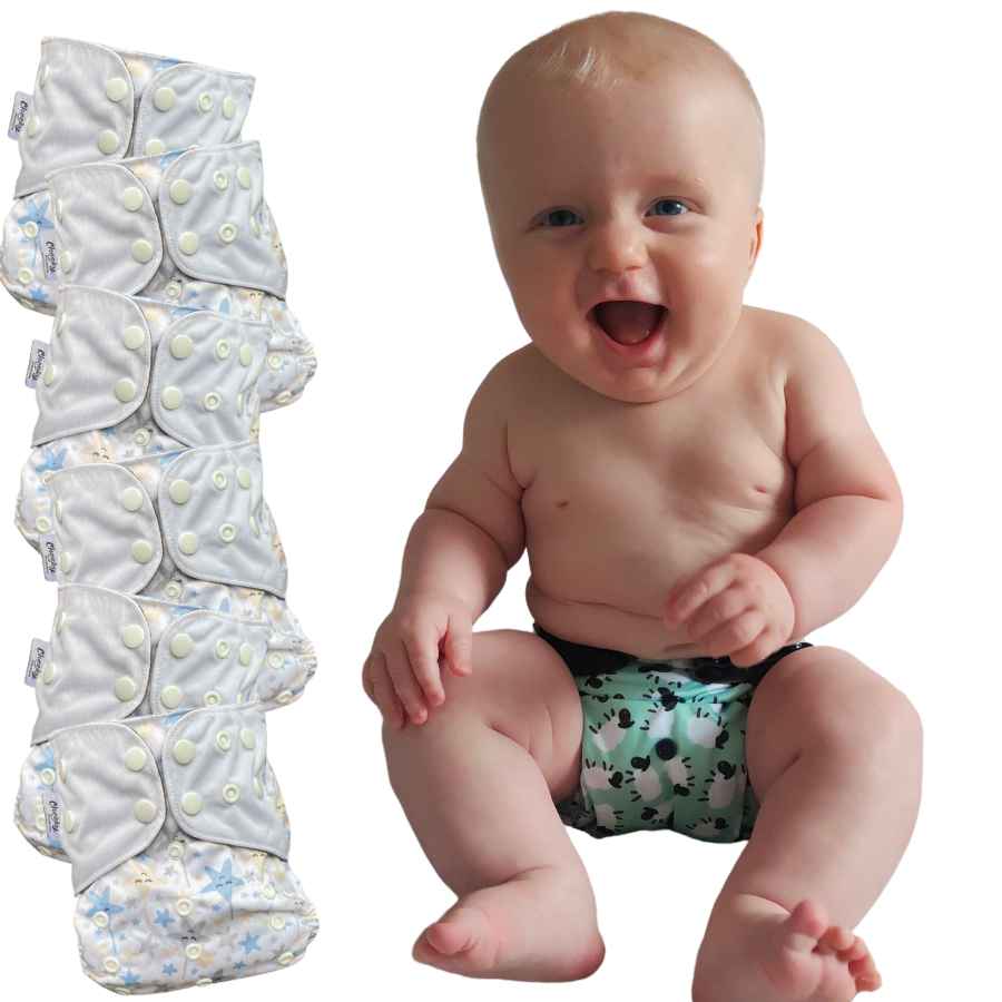 Real Nappies for London Voucher £70 Pocket Nappy Bundle