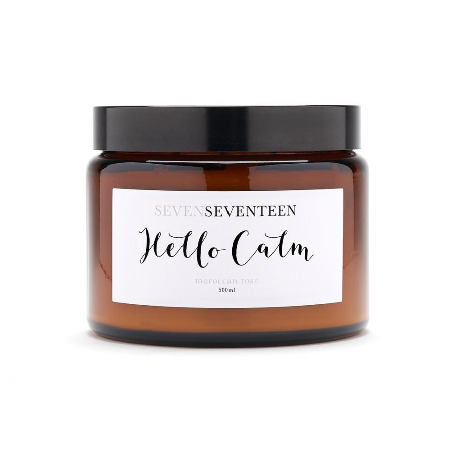 Moroccan Rose Candle - Hello Calm - Mood Boosting