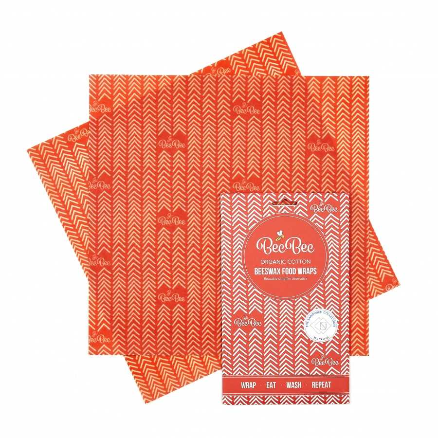 BeeBee & Leaf Food Wraps -The Mixed Size Pack