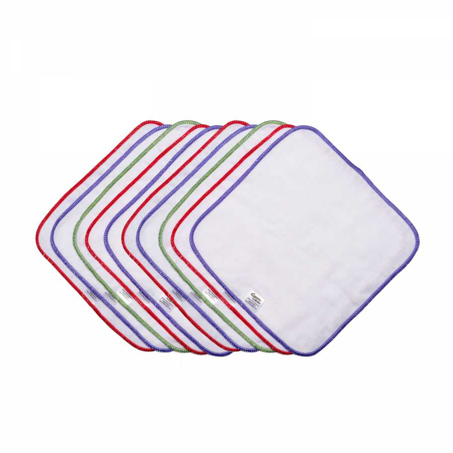 Cotton Flannel Intimate Wipes - Pack of 10