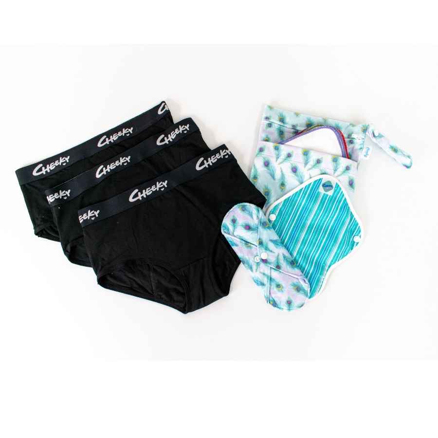 Boybrief Period Pants Pack - Starter Bundle  (Kiss)