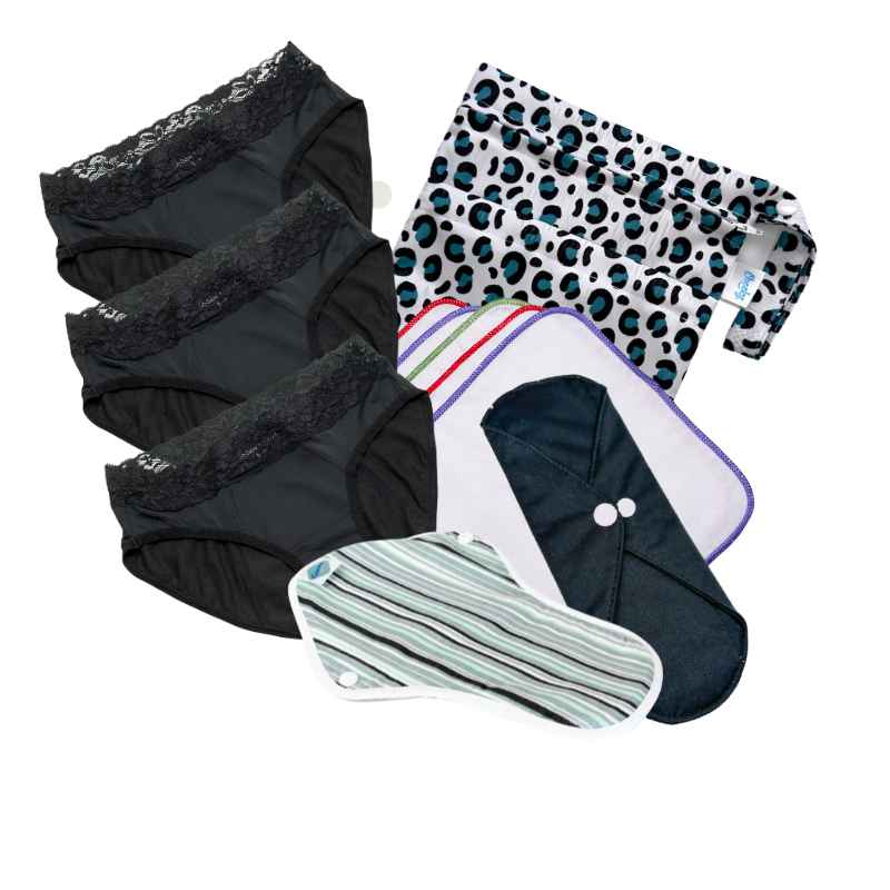 Keep It Simple Reusable Period Protection Starter Kit Kiss With Pretty Style Pants