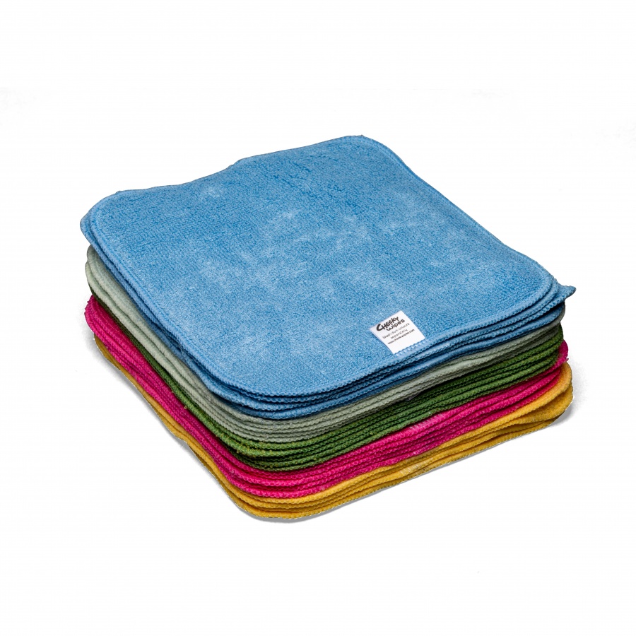 Close Bamboo Washable WipesPack of coloured reusable bamboo baby wipes 