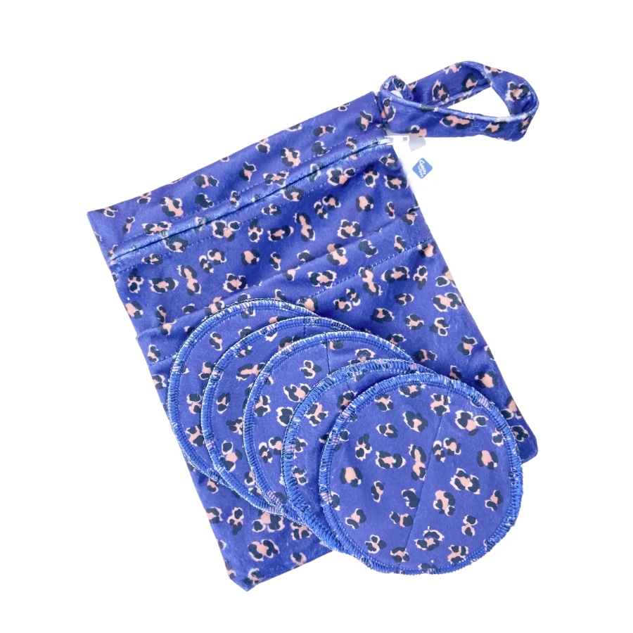 Luxury reusable cloth makeup pads - KIT with Storage Bag