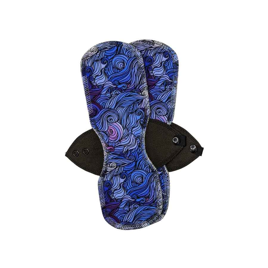 Mermaid Medium Cotton Pads for incontinence - 28cm reusable, washable