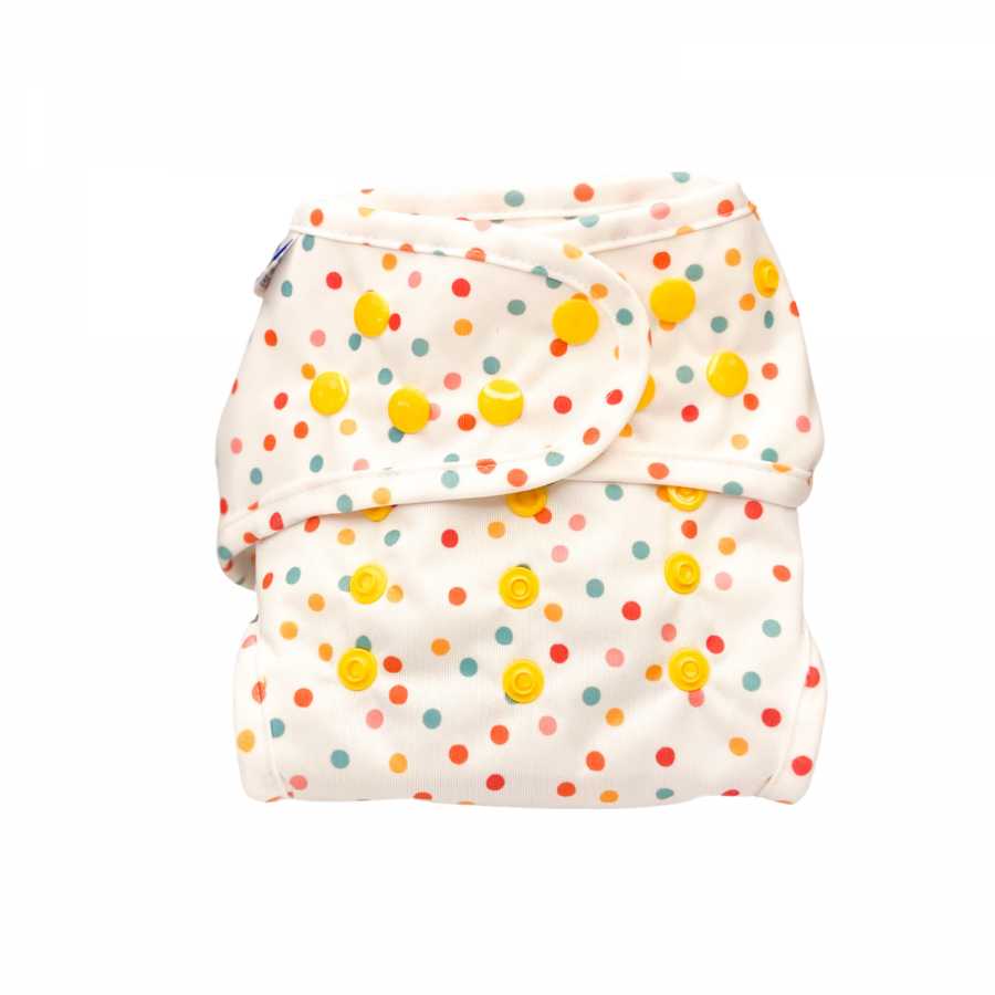 Cheeky Leak Proof Nappy Covers Wrap - Spots & Dots - One Size