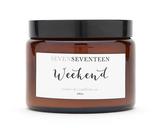 Vanilla Bean And Amber Candle : Weekend