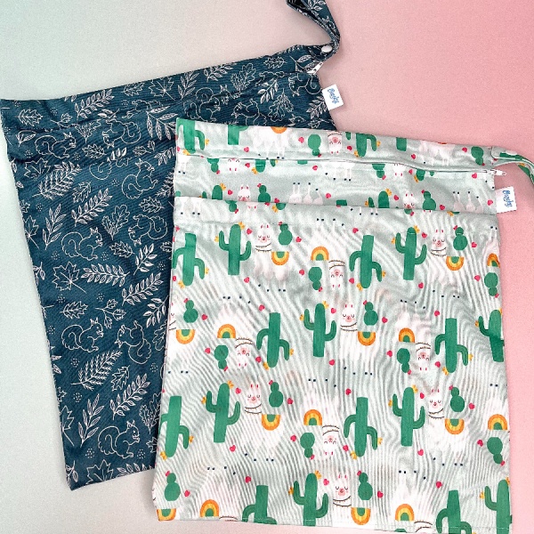 All Reusable Wet Bags Waterproof Cheeky Wipes