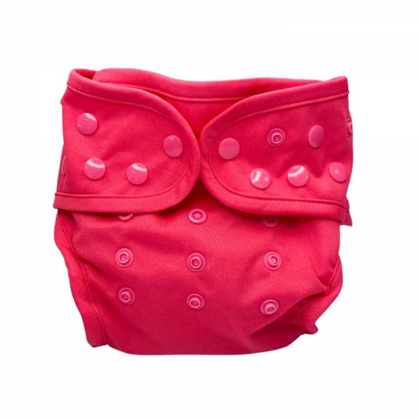 Cheeky Baby Reusable Cloth Nappy Wrap - Raspberry Pink - One Size