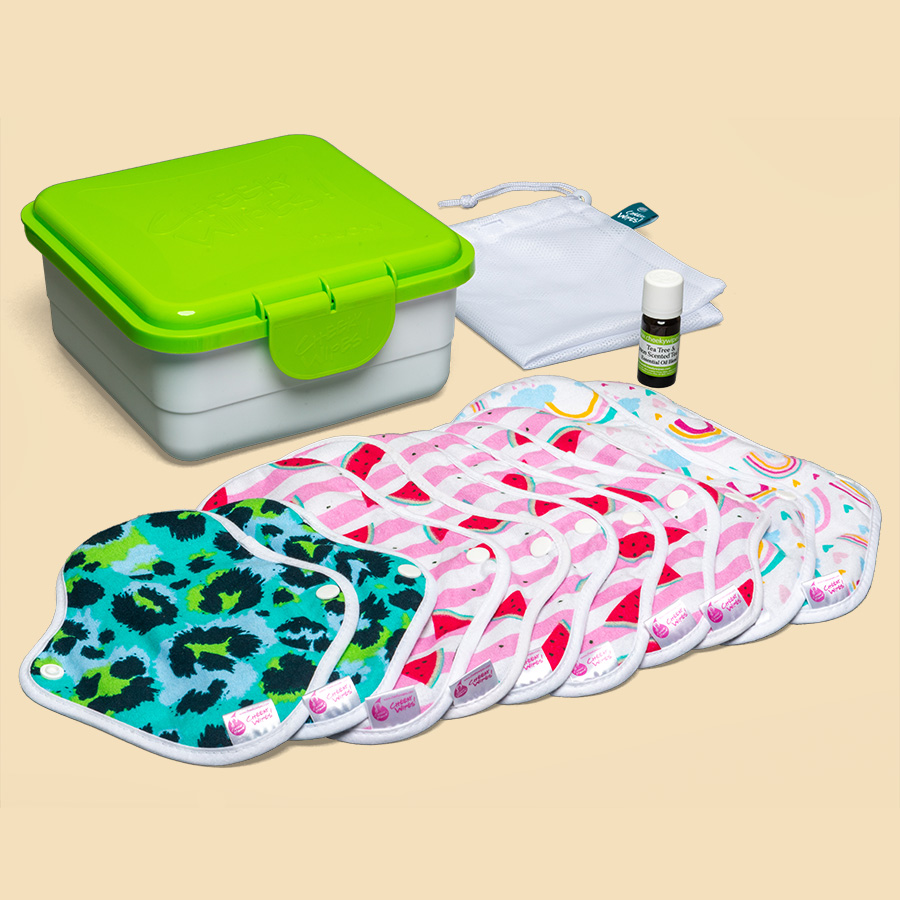Reusable Baby Wipes from Cheeky Wipes Natural Cloth Baby Wipes AllIn